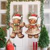 Extra Large Christmas Gingerbread Man Hanging Ornament for Festive Decor