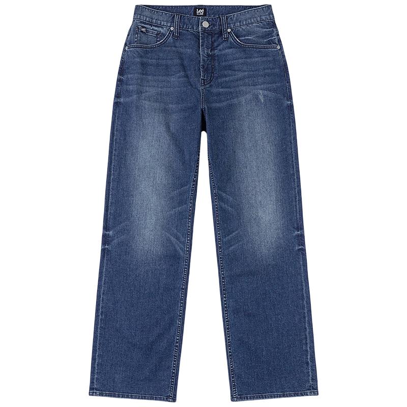 Lee Men s 762 Lightweight Loose Straight Dark Blue Jeans L