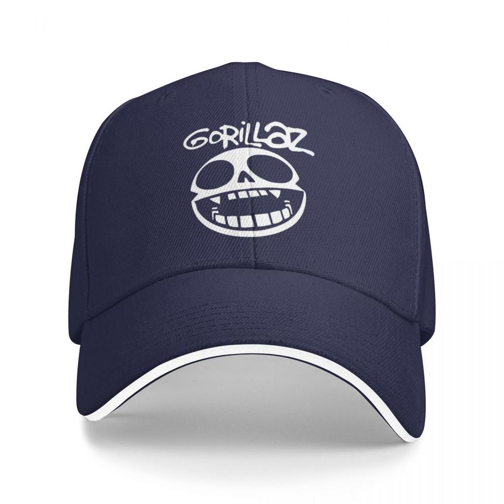 Gorillaz Punk Rock Band Baseball Caps Snapback Baseball Hats Breathable Casual Casquette Outdoor for Men And Women