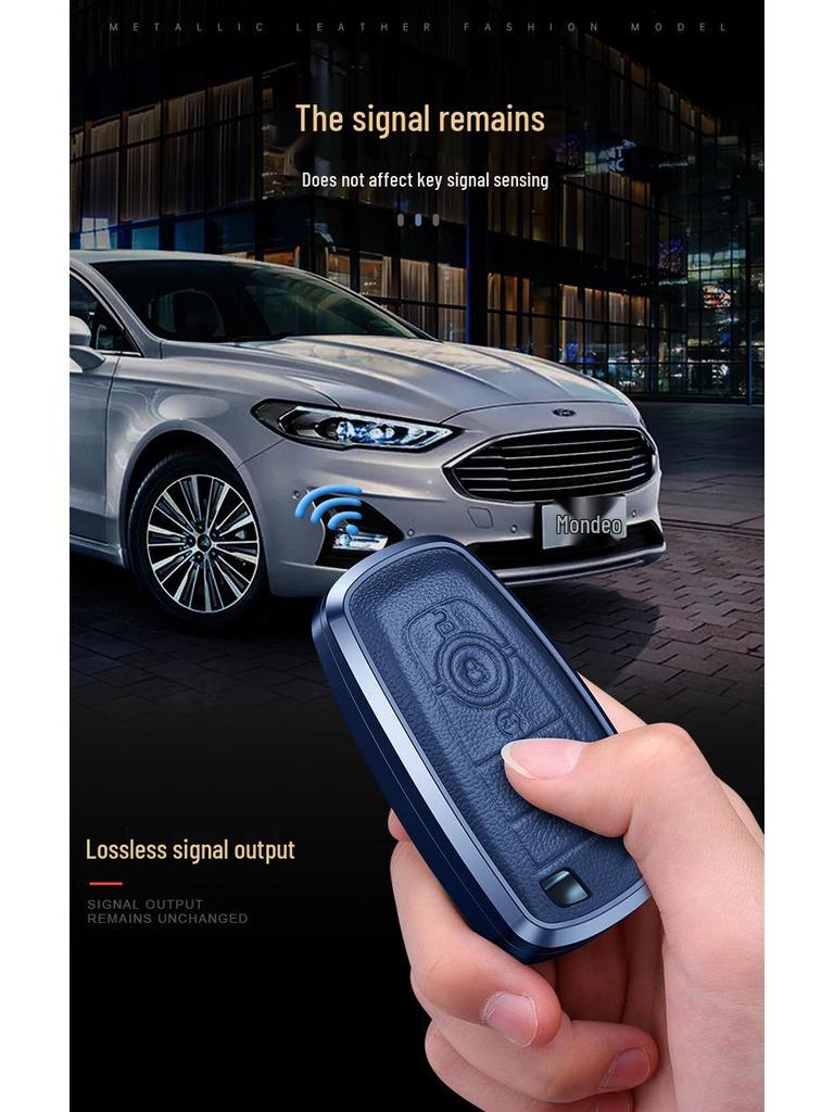 2023 Ford Key Case: Mondeo, Focus, Escape, Edge PLUS Shell Buckle