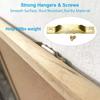 Frame Hardware for Concealed Hanging Reusable Concealed Picture Hanging Hardware Wall Mounts Frames Paintings DIY Home Decor Set