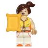 Ninja Warrior Superhero Doll With Weapon Single Building Block Assembly Toy