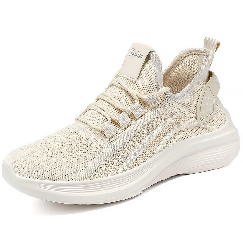 

Туфли женские универсальные летающие тканые дышащие повседневные туфли мягкая подошва не устают ноги спортивная обувь 41