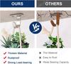 11-11Pcs Ceiling Hooks Stainless Steel For Hanging Ornament Hooks Top Hangers For Kitchen, Plant Bathroom Clothes