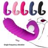 Finger Sleeve Vibrator Female Masturbator Clit Stimulate Tongue Licking Massager Erotic Exotic Accessories Sex Toys For Women 18