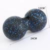 EPP Massage Ball Fitness Peanut Fascia Ball Lacrosse Ball Perfect for Trigger Point, Deep Tissue