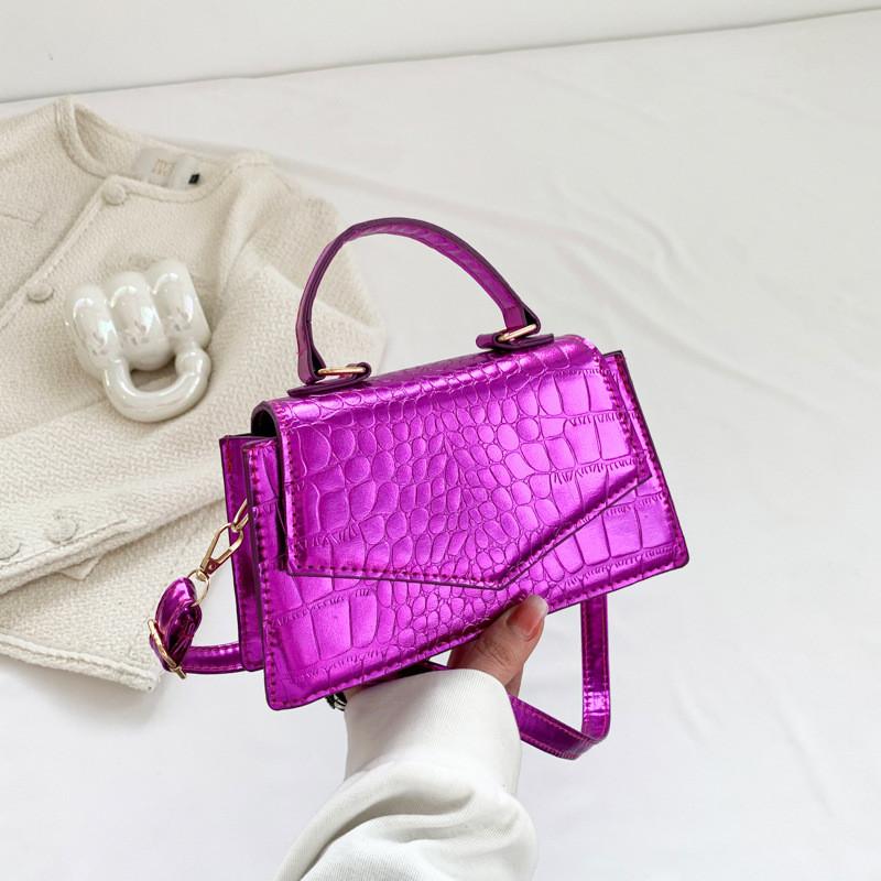 Chic Fashionable Pu Small Square Bag Modern Casual Shoulder Bag For Everyday Use