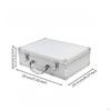 Locking Hard Case Lockable Security Shell Carrying Reinforced Corners Combination Lock Box