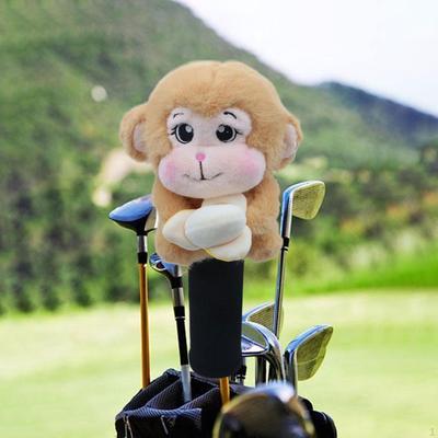 Golf Club Head Cover Monkey Pattern for Men Women