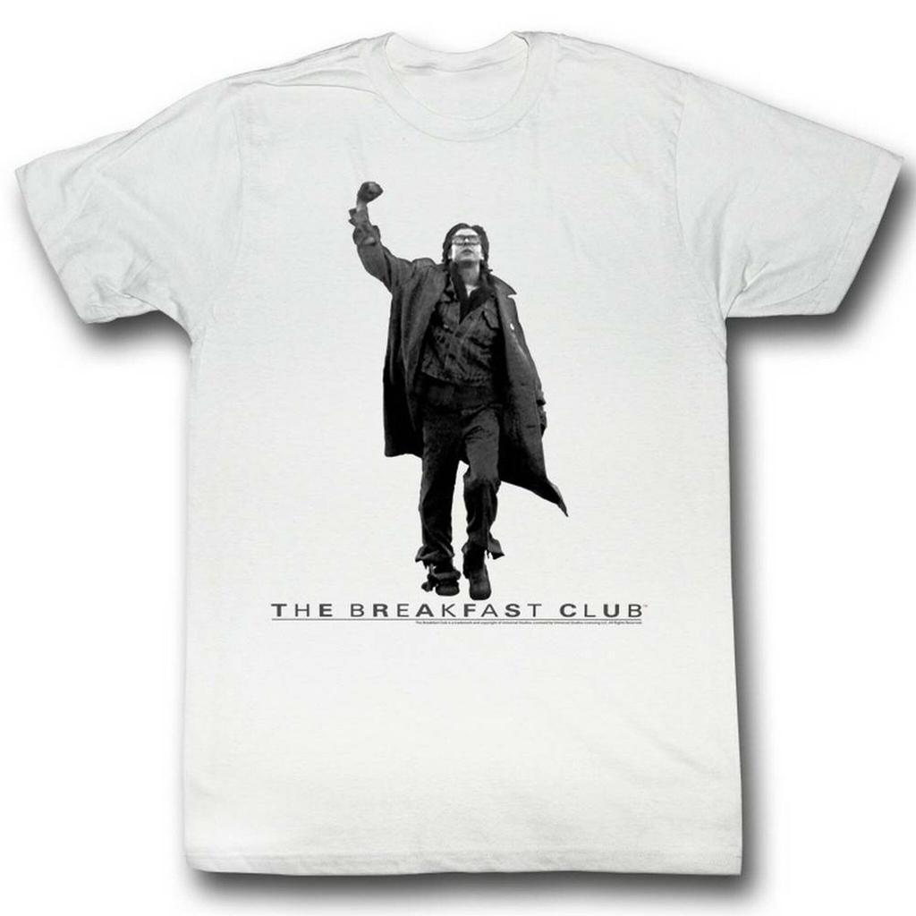 Breakfast Club Vintage Guy White Adult T-Shirt