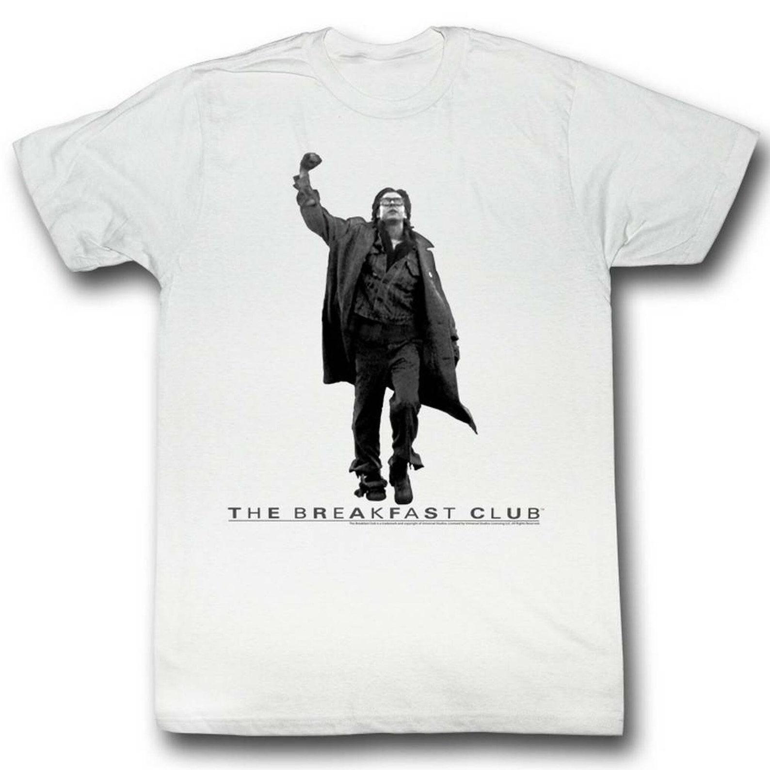 Breakfast Club Vintage Guy White Adult T-Shirt L