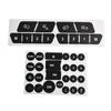 Vinyl Button Repair Stickers for Mercedes For Benz C E SLK Class Vehicles