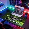 Custom Name Personalized Borussia Monchengladbach Pattern Mousepad, Laptop PC Desk Mat, Decorative Desk Mat for Home Keyboard Pad Gift