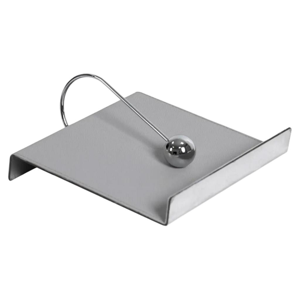 Paper Napkin Holders Rack Stainless Steel Letters Square Paper Napkin Holder for Hotel Dining Room Picnics Sample Room Kitchens