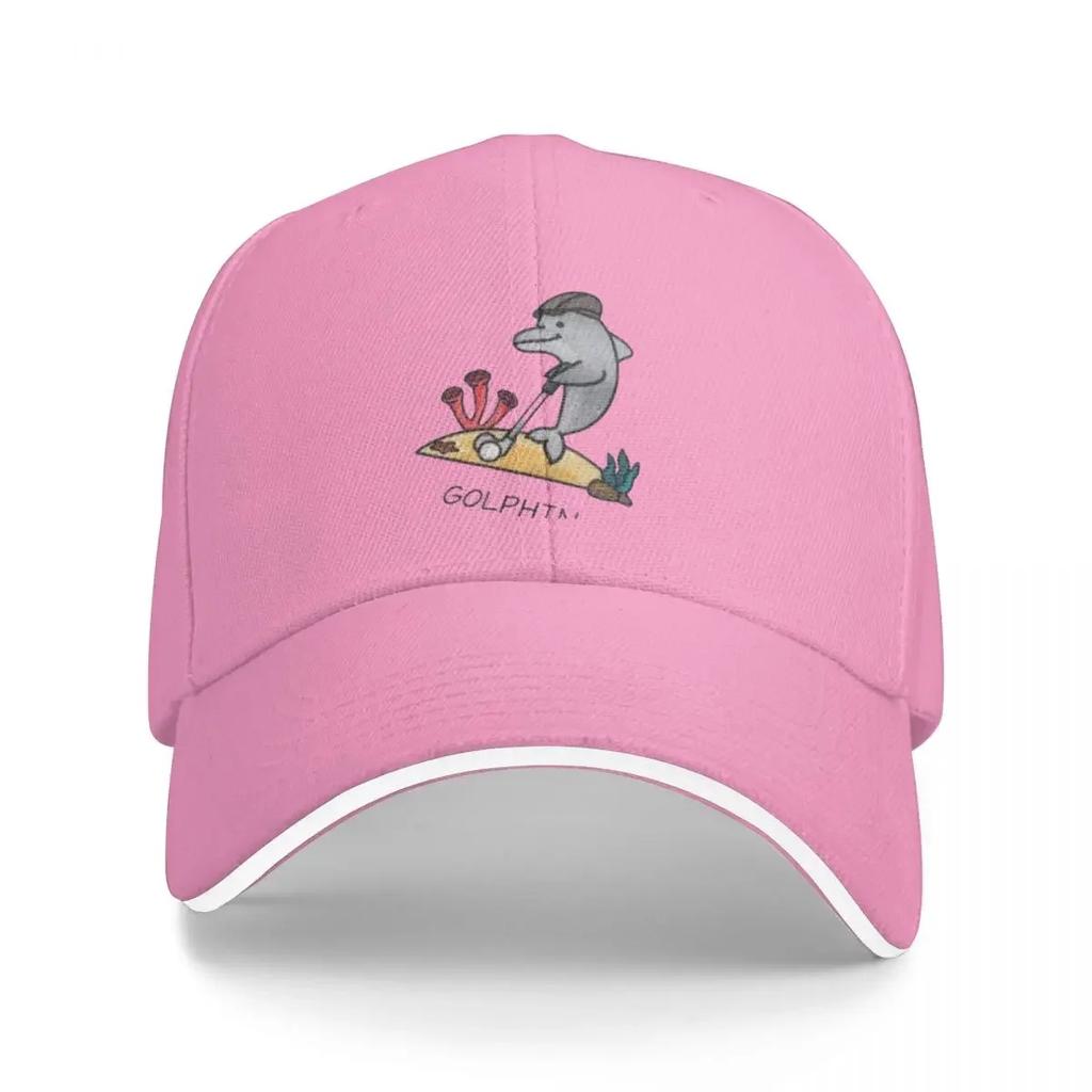 Golphin  The ultimate golf playing dolphin Baseball Cap Golf  Hat Luxury Brand Male Womens