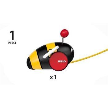 BRIO Bumblebee Pull Toy [Wooden Toy] 30165 [Parallel Import]