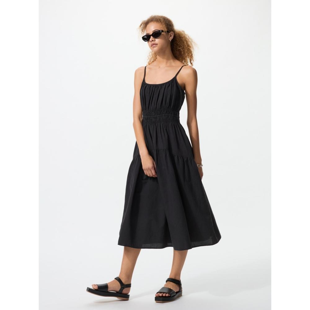 

Uniqlo Платье-комбинация из смесового льна 09 BLACK/WOMEN XL