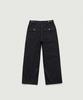 Deobanes Herringbone Fatigue Pants_Navy