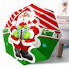 Christmas Santa Claus Automatic Folding Umbrella Festive Gift For Family And Friendst20