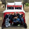 BSB Band Backstreet Boys 3D NEU Bettbezug Kissenbezug Bettwäsche Set Erwachsener Mädchen Schlafzimmer Dekoration Kinder Einzel Doppel Groß