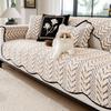 Thicken Alien Plush Sofa Covers For Living Room Winter Warm Sofa Mat Soft Universal Anti-slip Couch Protector Towel Home Decor