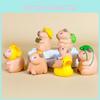 Capybara Handcrafted Pvc Figurine With Display Box For Anime Fans And Gift Ideas