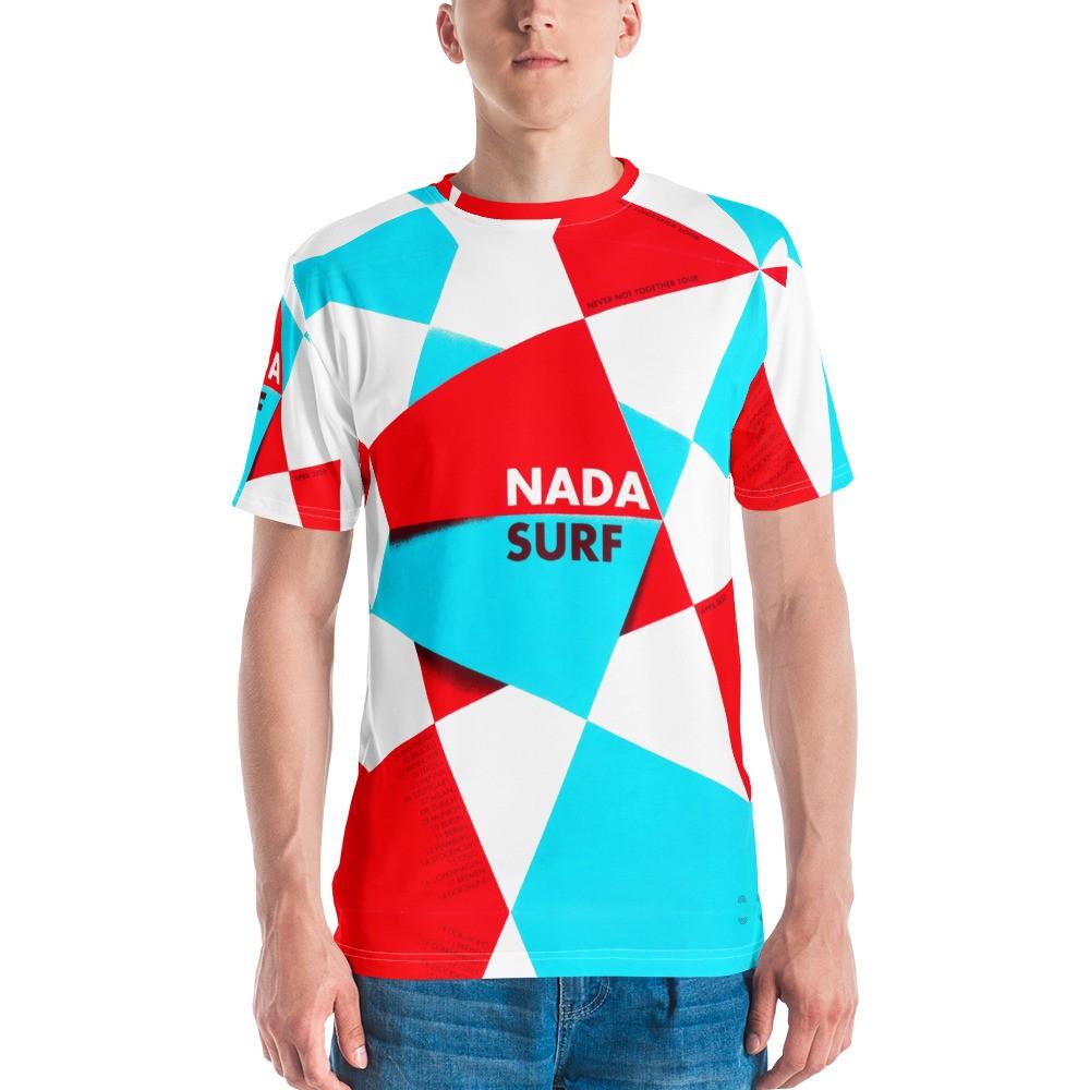 Nada Surf All-Over Print Men s Crew Neck Unisex T-Shirt S