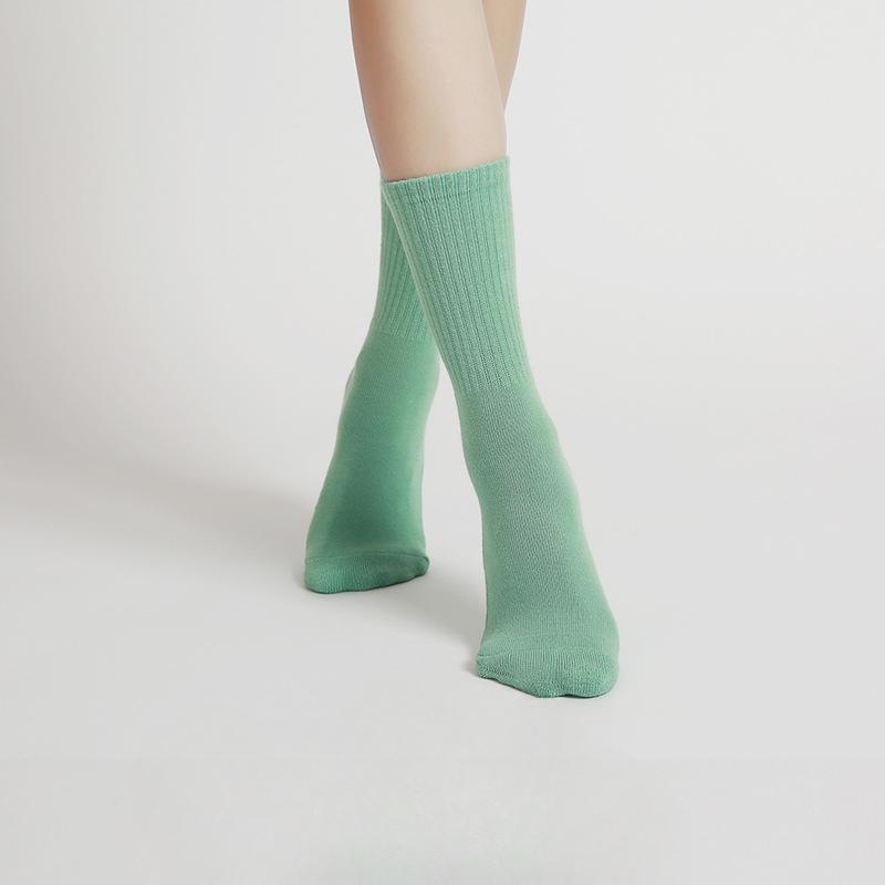Women's Summer Thin Cotton Pilates Yoga Exercise Professional Non Slip Sweat Absorption Socks