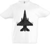 Jet I Silhouette Kids Boys Kids Boys T-Shirt Fighter Pilot Pilot Fighter Plane Plane