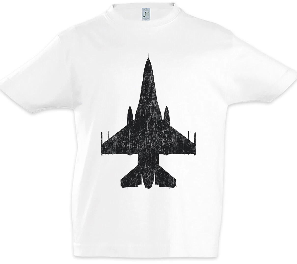Jet I Silhouette Kids Boys kids boys T-Shirt Fighter Pilot Pilot Fighter Plane Plane 100