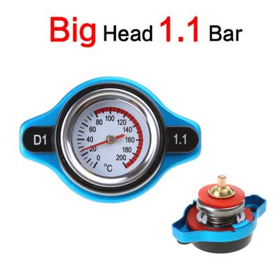 0.9 Bar/ 1.1 Bar/1.3 Bar Thermo Thermostatic High Pressure Radiator Cap with Temperature Gauge Auto Replacement Supplies