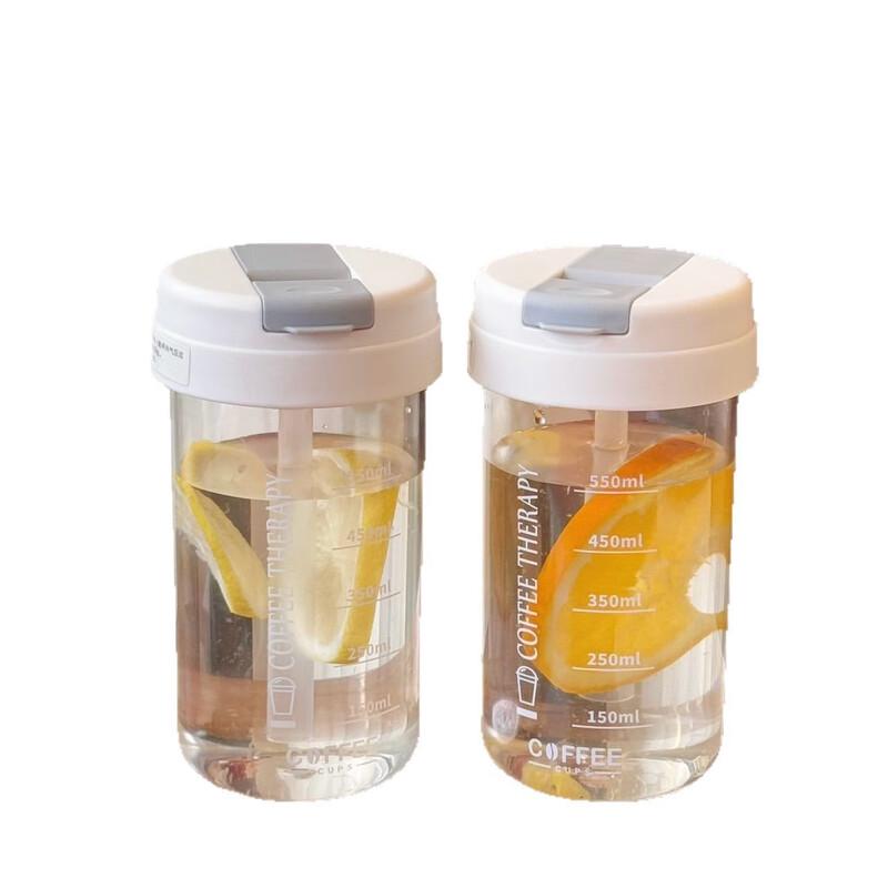 Portable Sports Water Bottle with Straw