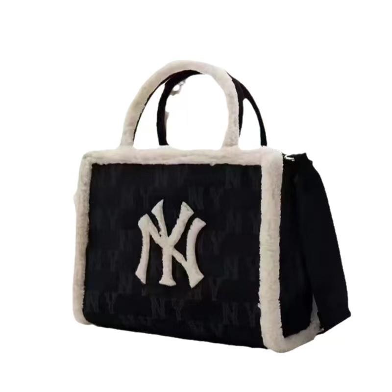 2024 Fall/Winter Korea MLB Versatile Lambswool Tote Bag