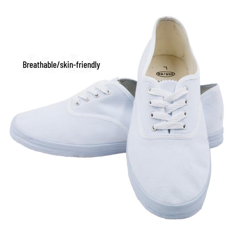 

Белые низкие парусиновые кроссовки Double Star Unisex — повседневные кроссовки на плоской подошве для женщин, мужчин и студентов, идеально подходят для бега. 280