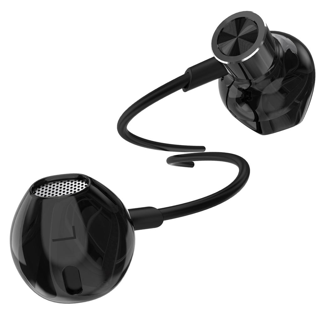 Słuchawki bezprzewodowe U5 Max Bluetooth z pałąkiem na szyję - czarne