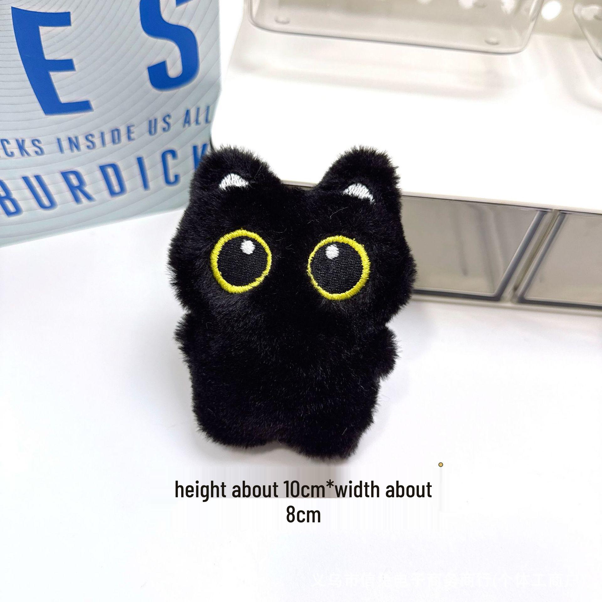 Черный Кот Звонок Плюшевый Брелок - Милый Котёнок Подвеска на Сумку Подарок Original Black Cat