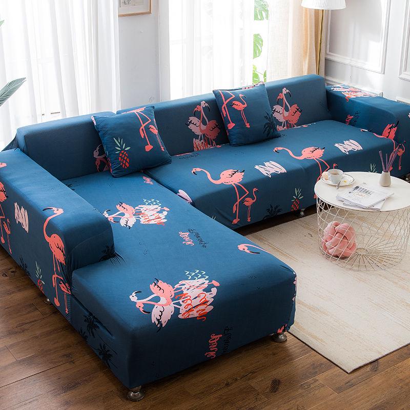 Stretch Sofa Cover Slipcovers Elastic All-inclusive Couch Case for Different Shape Sofa Loveseat Chair L-Style Sofa Case