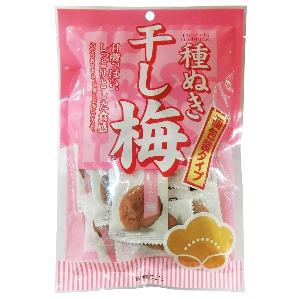 Fujisawa Shoji Seedless Dried Plums 50g 4 bags set