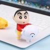 Crayon Shin-Chan Anime Figure Ornaments Toy Cartoon Anime Doll Kawaii Cute Dolls Model Toy Desktop Ornaments Home Decoration