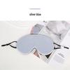 Butterfly Embroidered Silk Eye Mask - Lightweight, Ear-Hanging, Pressure-Free, Double-Sided Mulberry Silk Sleep Mask