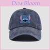 Casquette de Baseball Cartoon Stitch Avec Protection Solaire Pour un Usage Extérieur Décontracté