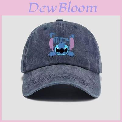 Casquette de Baseball Cartoon Stitch Avec Protection Solaire Pour un Usage Extérieur Décontracté