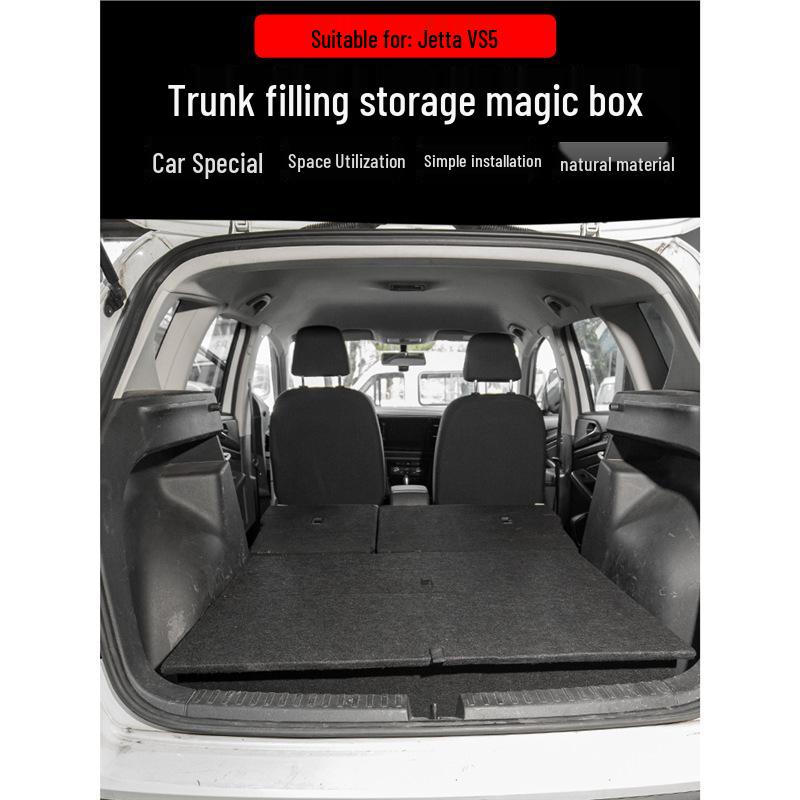 Volkswagen Jetta VS5/VS7 Trunk Organizer and Leveling Storage Box for Car Modification