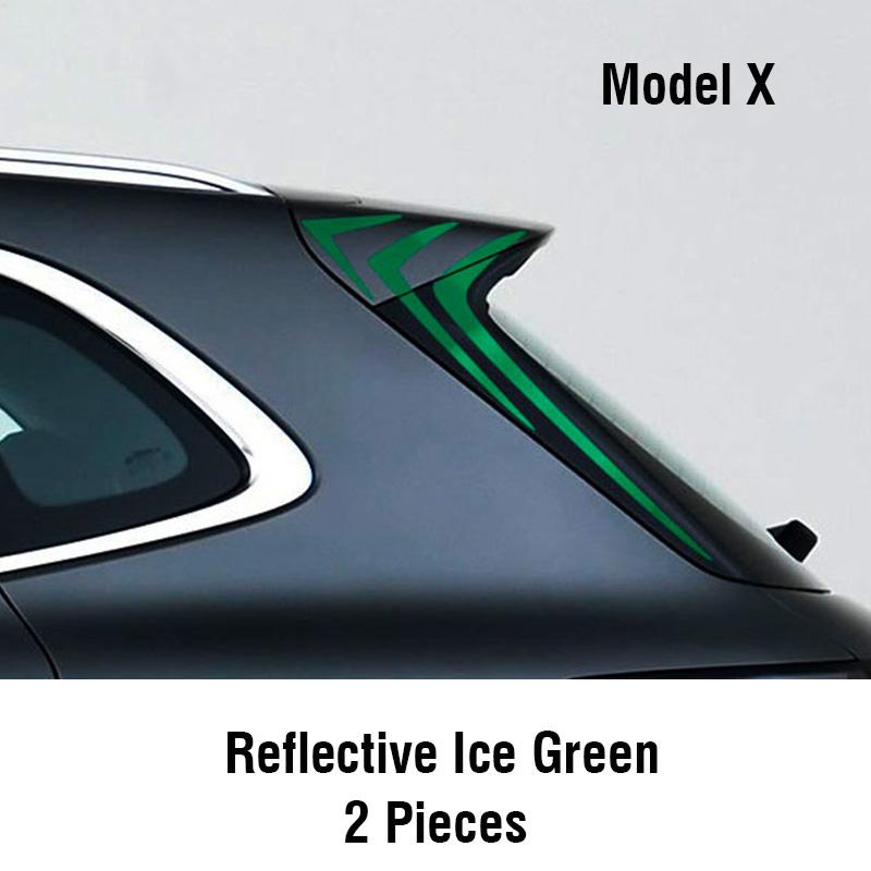 Per Geely EX5 Galaxy E5 2024 2025 Spoiler Posteriore Auto Pellicola Adesivo Pinna di Squalo Colorato Riflettente Laser Decorazione Accessori