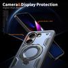 For Xiaomi Poco X7 Pro 5G Redmi Turbo 4 Case Armor Shockproof 360° Rotating Magnetic Metal Stand TPU Frame Plastic Phone Cover