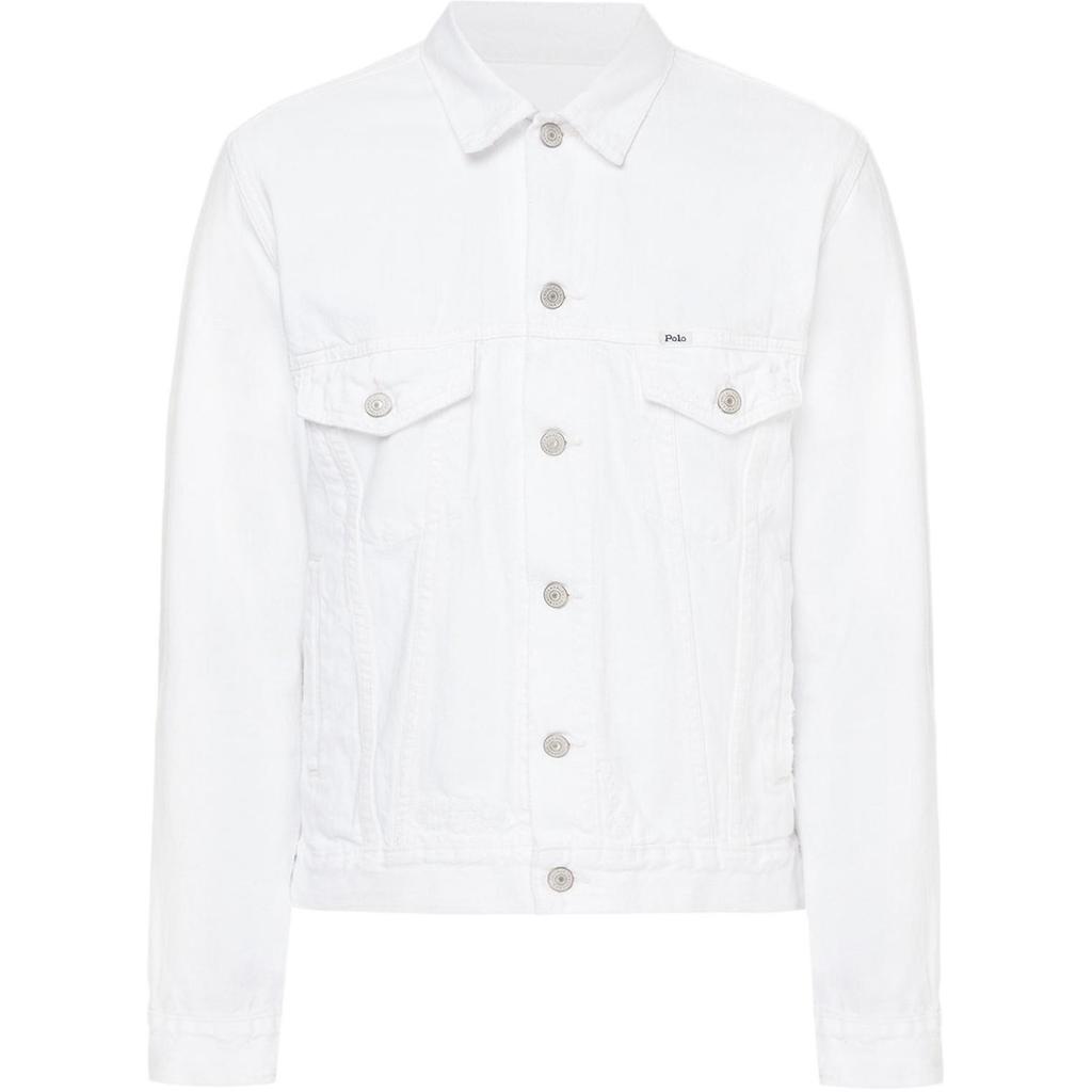 Polo Ralph Lauren Denim Jacket Men's White 710745781-001
