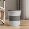 Bathroom Trash Can,Bathroom Garbage Can,Plastic Trash Bin Round Waste Basket for Bathroom,Bedroom,Office,Kitchen,Room