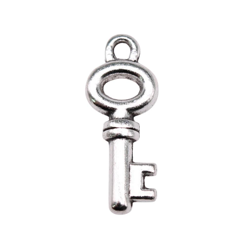 Key Charms Multi Color Alloy Locks Pendants For Romantic Themed Jewelry