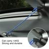 1.5M/3M Elastic Strap Adjustable Tension Belt Car Clothesline Hook Cargo Luggage Lashing Buckle Rope For Motorcycle Traveling