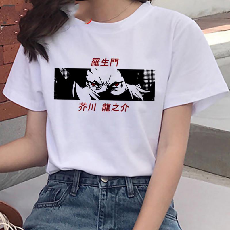 Vtipné dámské tričko Bungou Stray Dogs Harajuku Kawaii Tričko Roztomilé Anime Tričko Letní Topy Grafické Tričko Chuuya Nakahara